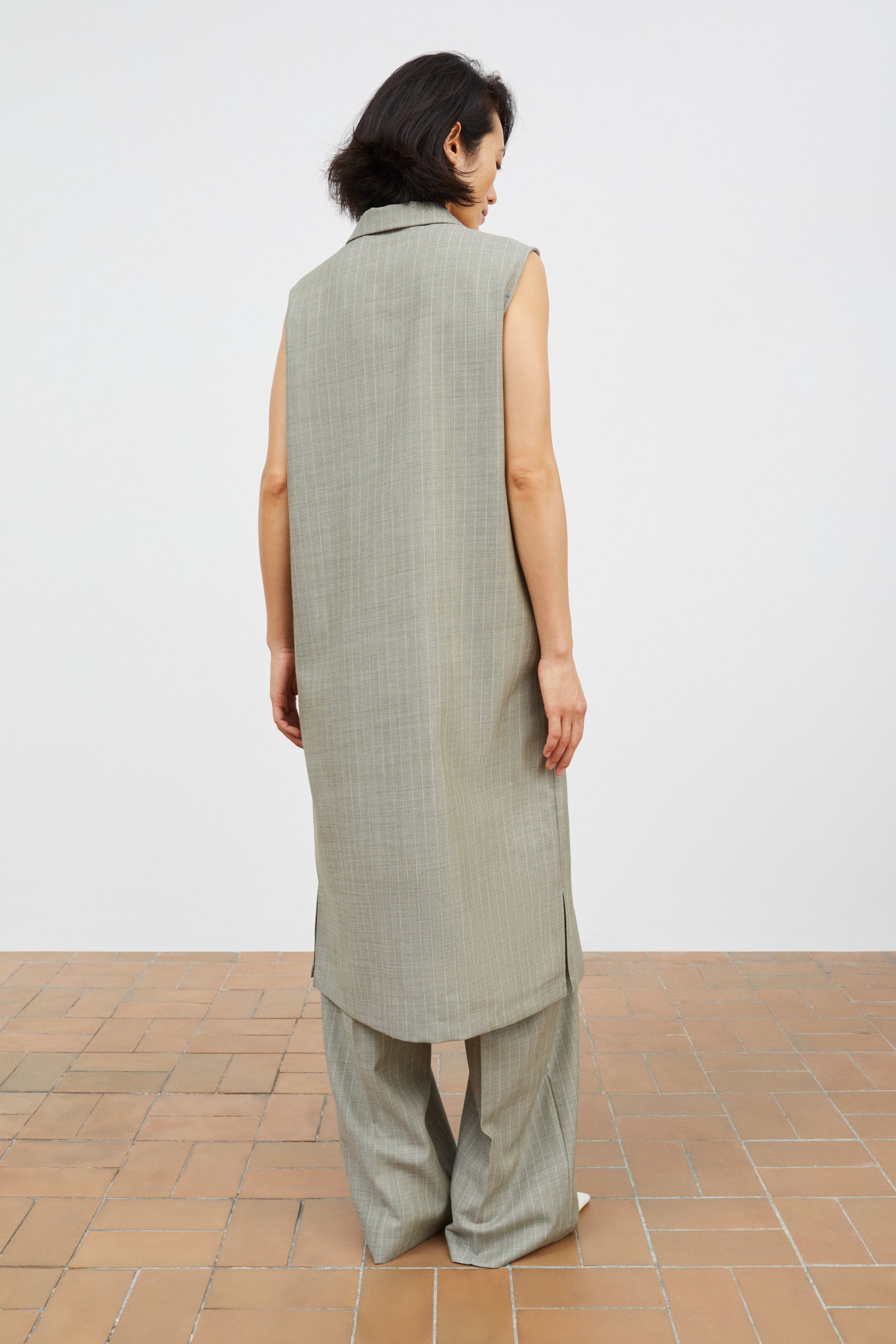 Skall Studio Blond dress Dress Light grey/Ecru